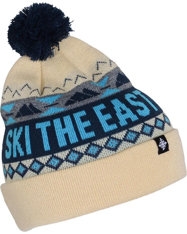 Powder Day Pom Beanie - Snowed In