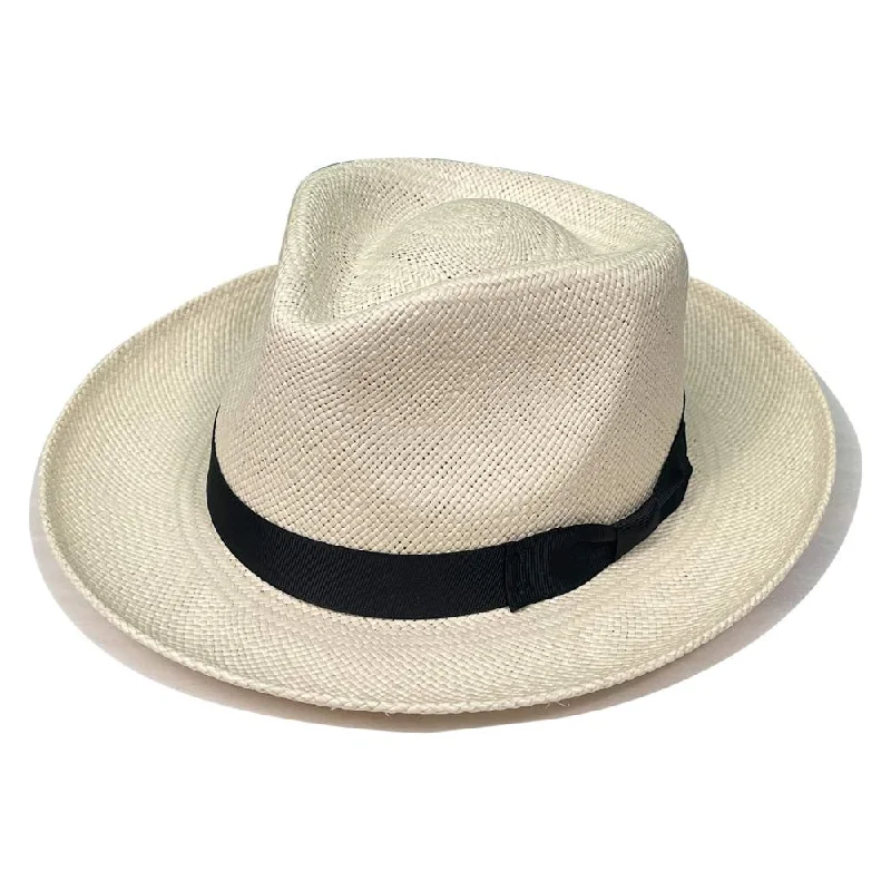 Stetson - Retro Panama Straw Fedora