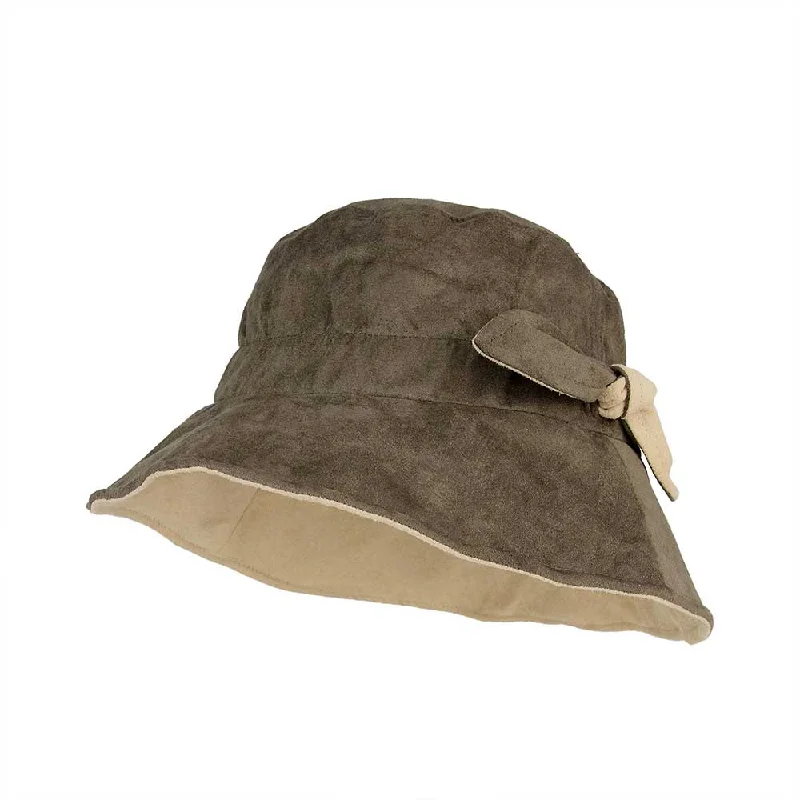 Suede Fashion Bucket Hat