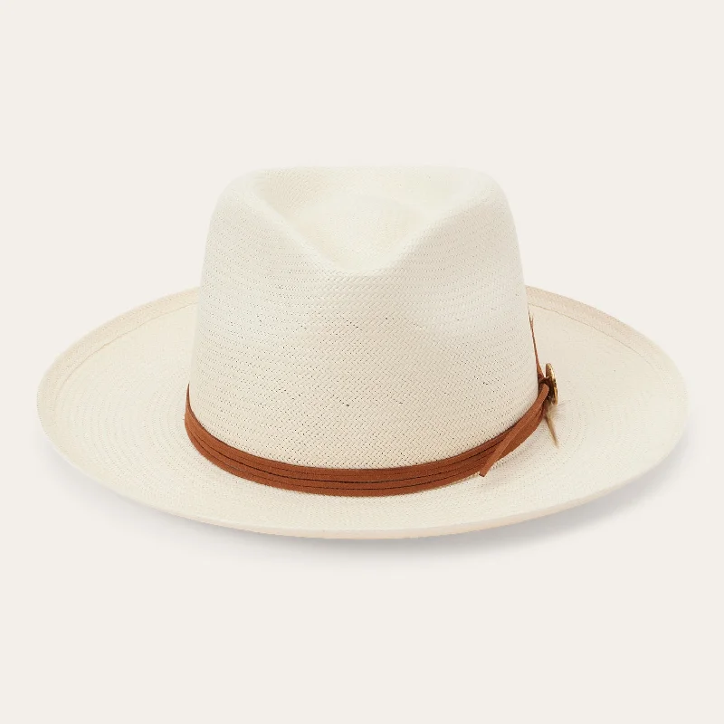 Tallahassee Shantung Straw Fedora