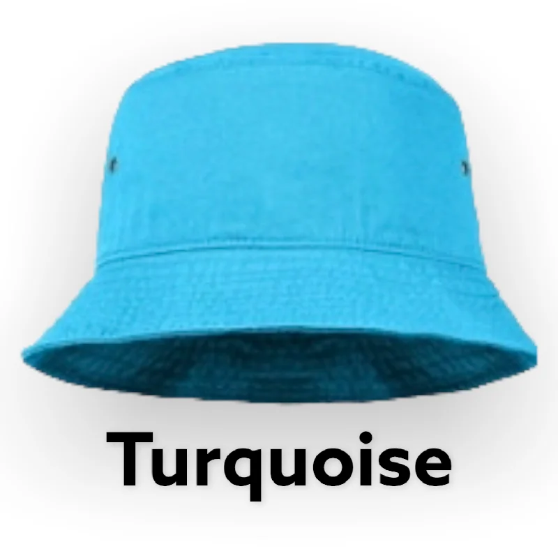 Turquoise Bucket Hat