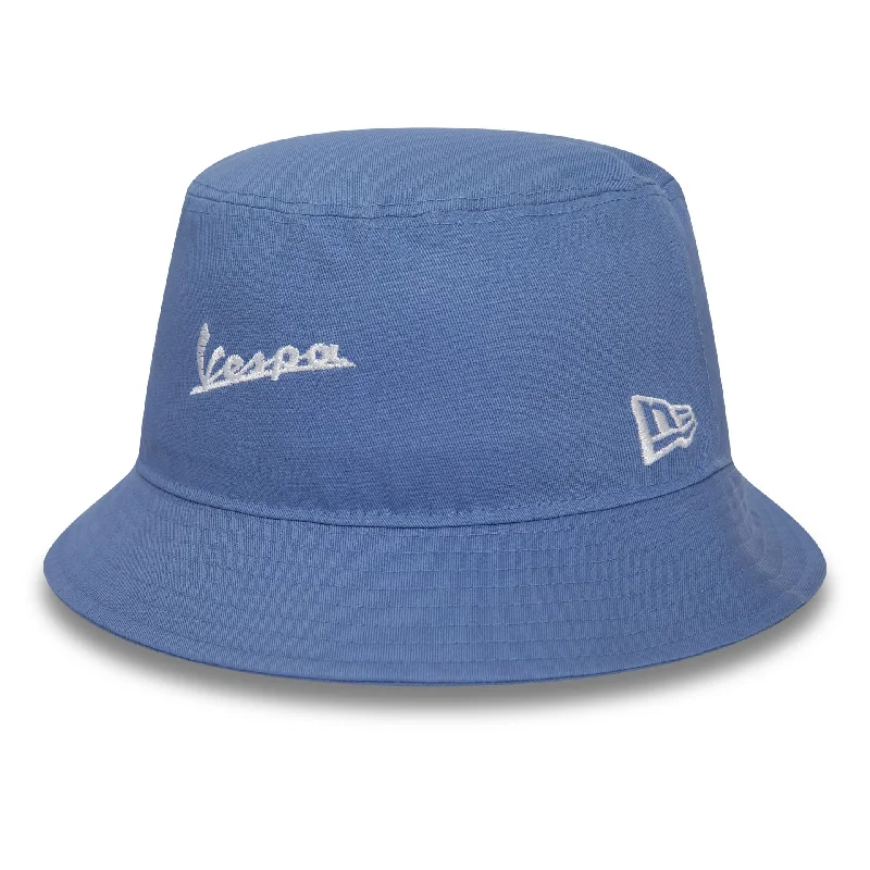 Vespa Seasonal Bucket Blue Bucket Hat