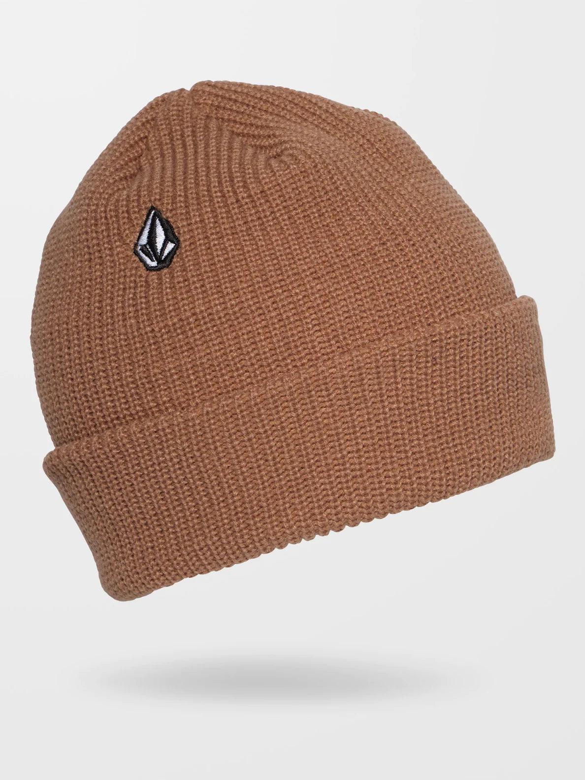 Volcom Full Stone Beanie Dark Brown