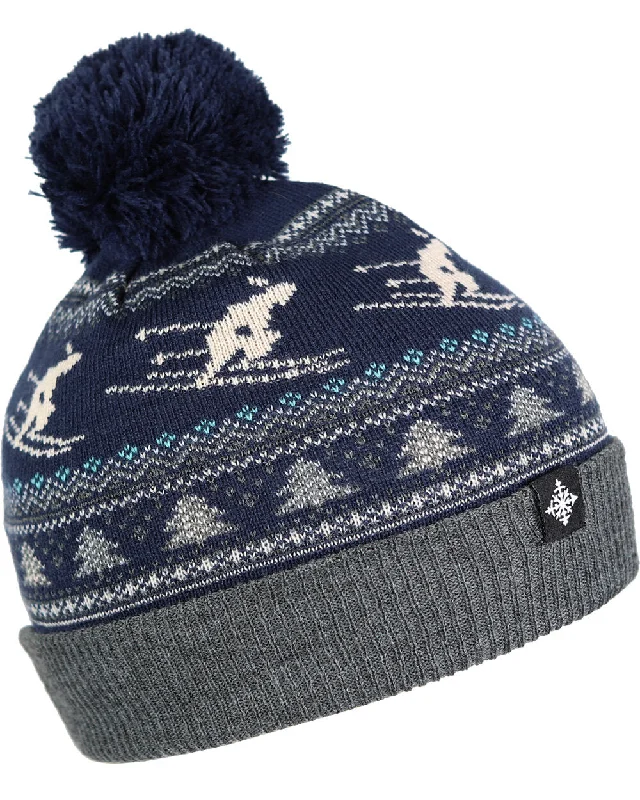 Women's Suzy Pom Beanie - Powder Dawn