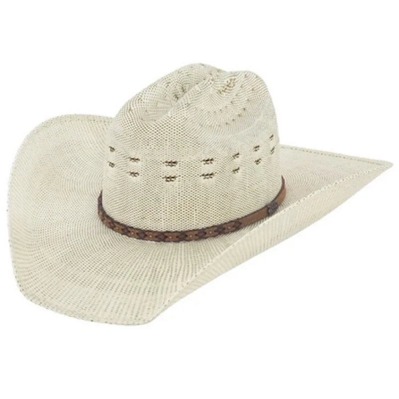 Justin Bent Rail 2 Tone Blaine Straw Hat