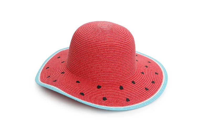 Kids Straw Hat - Watermelon