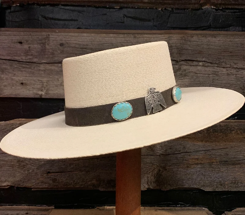 Atwood Nevada Turquoise Palm Leaf Hat