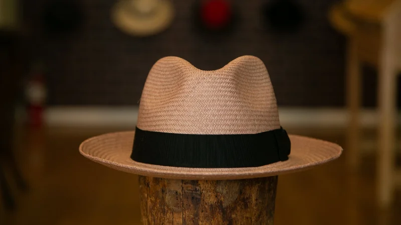 Light Grey Panama Fedora (Baron Original)