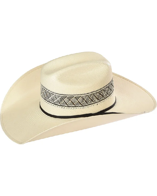 Resistol Men's Border Patterned Straw Hat - 2000218361