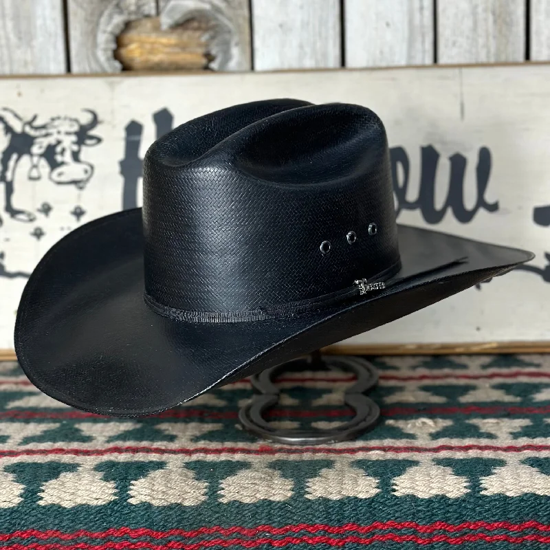 Twister Black Straw 4 1/4" Brim D