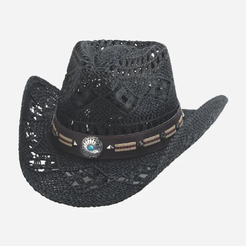 Bullhide Black Straw Hat